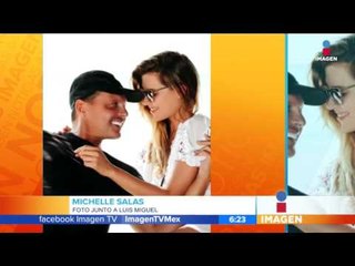 Michelle Salas sube foto con LuisMi por su cumpleaños