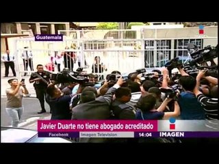 Duarte no tiene abogados