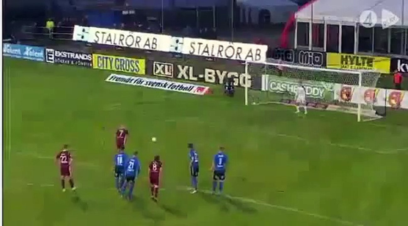 Halmstad 0:1 Djurgardens  (Swedish Allsvenskan. 27 April 2017)