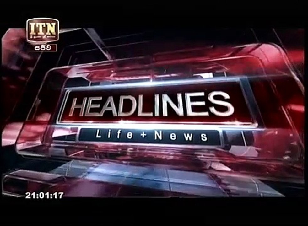 ITN news 9,00 pm