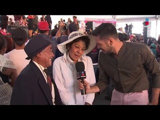 Más de 3 mil parejas se casaron el mismo día en el Zócalo