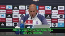 Zidane swears he's happy at Real