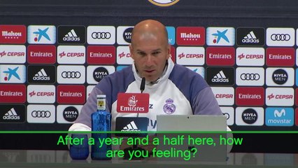Zidane swears he's happy at Real