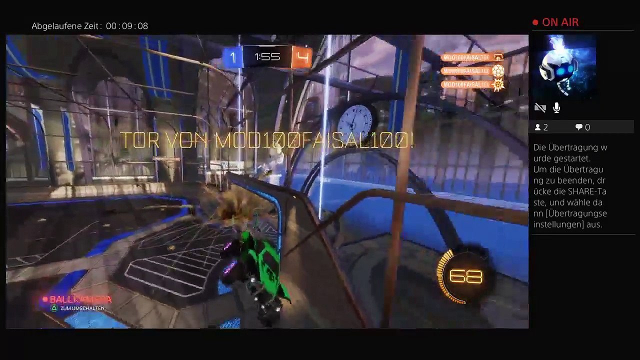 Rocket League PS4 German DarkModi