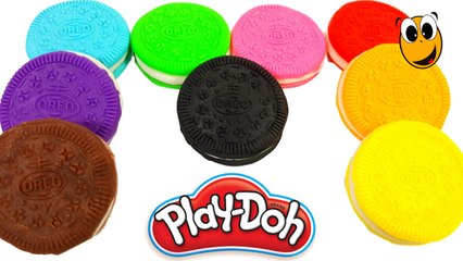 Play Doh Chocolate Oreo Cookies How to Make Play Dough Food