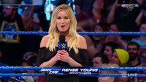 Shinsuke Nakamura, Renee Young and Dolph Ziggler Segment