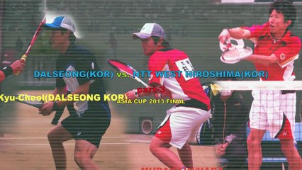 DALSEONG vs. NTT WEST part-3 [ASIA CUP SOFT TENNIS 2013]