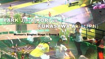 PARK Jin-A(KOR) vs. FUKASAWA Akie(JPN) 2