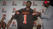 Myles Garrett relives moment he became first pick in NFL draft