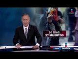 Nicolás Maduro manda a disparar a su gente, van 27 muertos | Noticias con Ciro