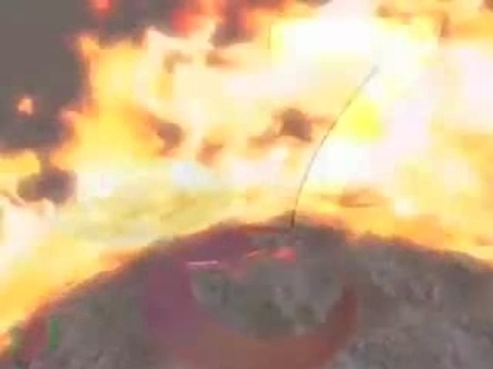 Tunisie  تونس  incendie du Bureau...