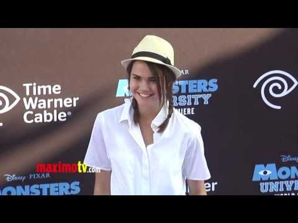Maia Mitchell "Monsters University" World Premiere Blue Carpet Arrivals