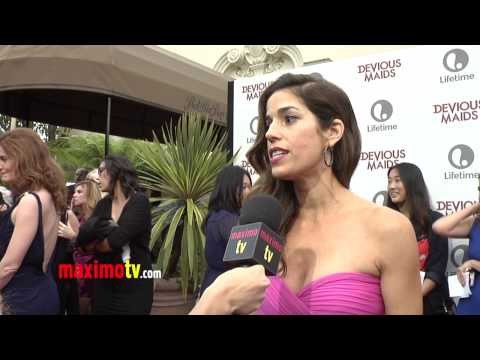 Ana Ortiz Interview at Devious Maids Premiere Party ARRIVALS