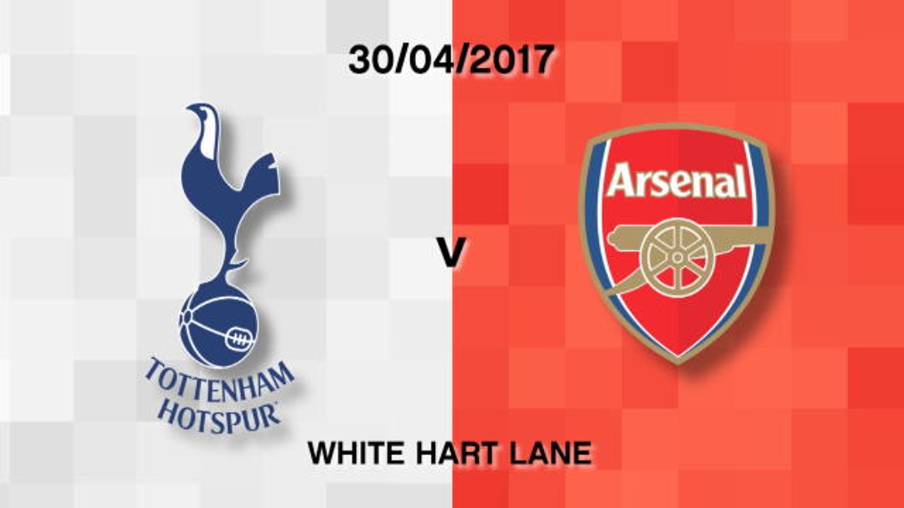 Tottenham Hotspur v Arsenal in words and numbers