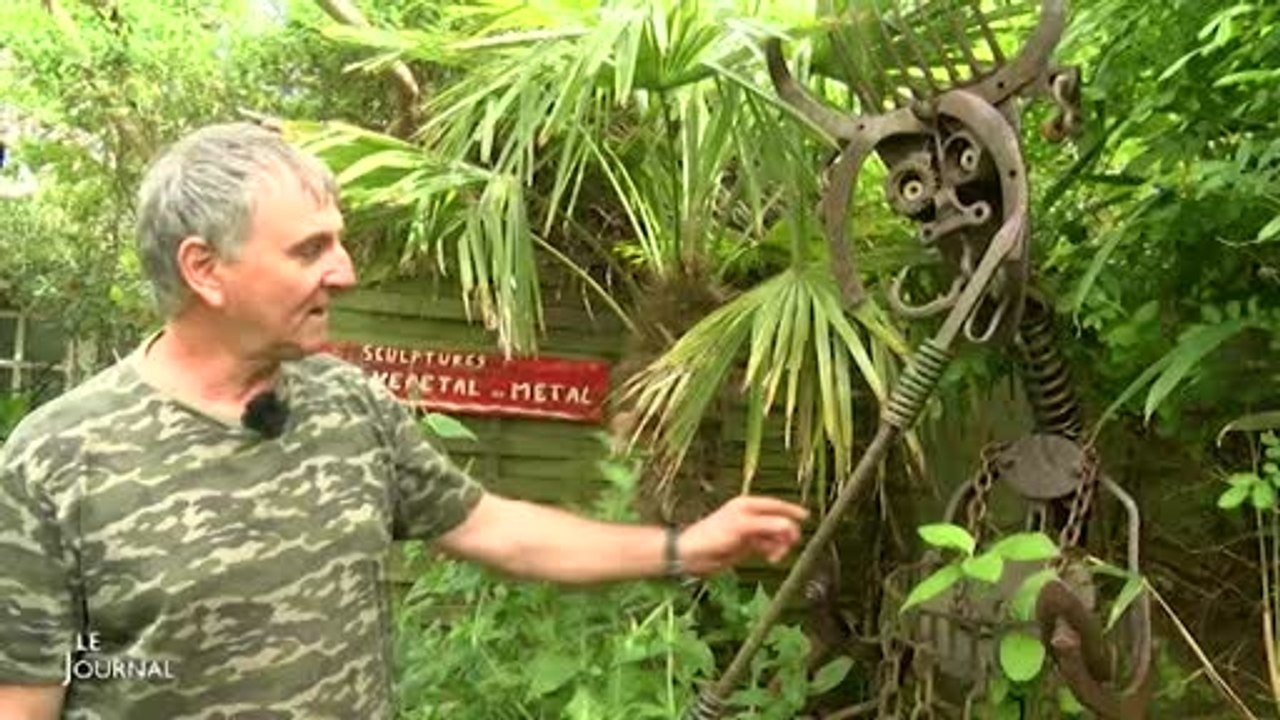 Art et Culture : Sculpter avec de la ferraille (Vendée)