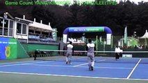 NH2008 Men's Doubles ヤンリー、キムヒースーと対戦！ ４　【ソフトテニス】
