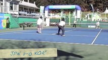 玉川裕司・小林幸司（日本）vs. 崔・梁　NH2008 Men's Doubles TAMAGAWA/KOBAYASHI vs.CHOI/YANG part-4