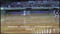 NAKAHORI/TAKAGAWA vs. MURAKAMI/GOTO 4
