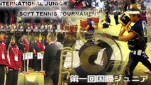 鹿島・中本（日本）vs.ジョンジヒョン・パクサンミン（韓国 ）第七ゲーム。第一回国際ジュニアU21ダブルス準決勝