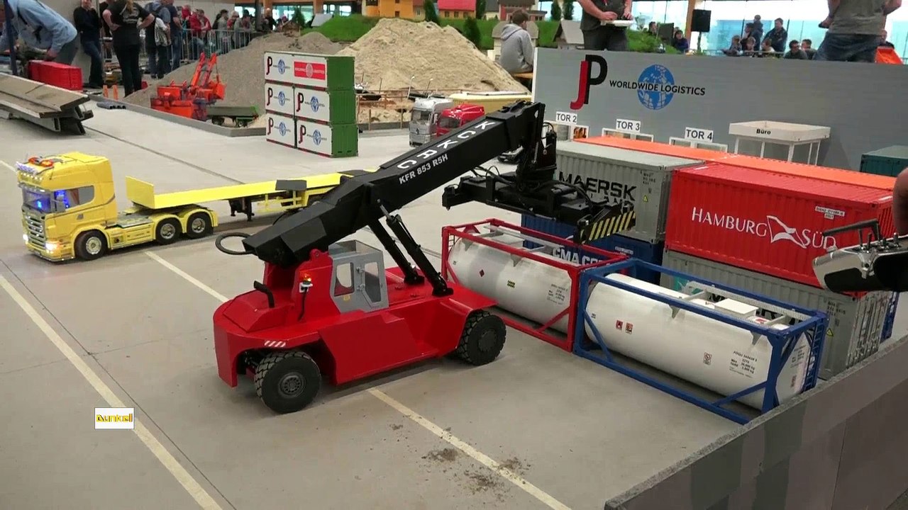 CONTAINER STAPLER HANDLER STACKER