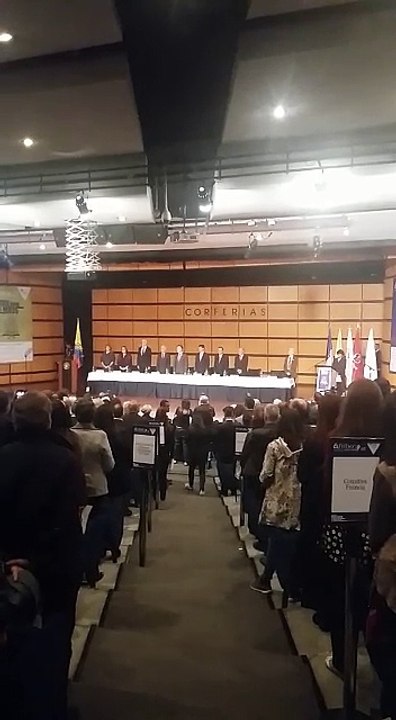 FILBO 2017 Inauguration Hymne Colombien