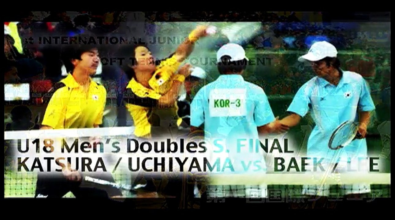 KATSURA / UCHIYAMA vs.BAEK / LEE 3 桂・内山 vs.ペク・イ