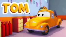 Tom der Abschleppwagen und Bus in Autopolis |Lastwagen Bau Cartoon Serie fûr Kinder