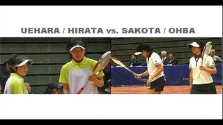 UEHARA/HIRATA vs. SAKOTA/OHBA  3 上原・平田 vs.﨏田・大庭
