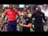 Early morning training Felix Diaz and Thomas Dulorme- EsNews boxing