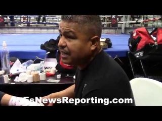 Robert Garcia :"It's gonna be hard for Salido to win!!!" - EsNews Boxing