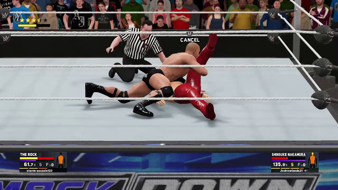 1v1 match WWE2k17 Online