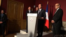 Visite de François Hollande : extrait de son discours