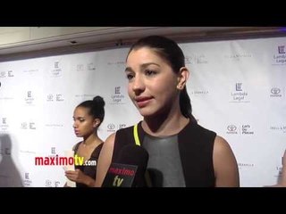 Jamie Gray Hyder Interview "West Coast Liberty Awards" Lambda Legal's 40th Anniversary