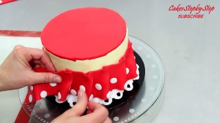 How To Make a Disney MINNIE MOUSE Cake - Pastel de la Minnie by Cakes StepbyStep-bZEgv6_BMxM