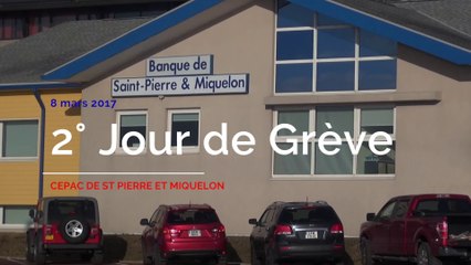 2ème jour de grève à la CEPAC de Saint-Pierre et Miquelon