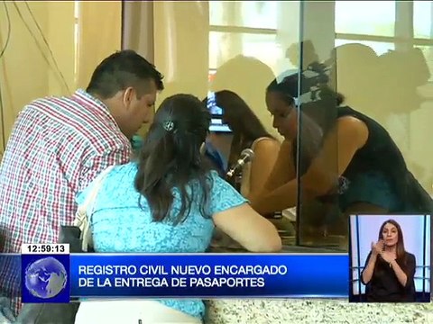 Registro Civil es el nuevo encargado de emitir pasaportes
