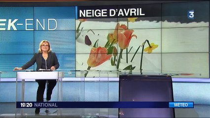 Isère : la neige s'invite à Villard-de-Lens en cette fin avril