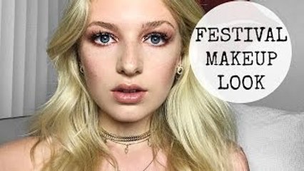 FESTIVAL MAKEUP TUTORIAL / Kallie Kaiser