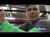 Epic Answer - Oleksandr Usyk Tells Seckbach How He Knows Lomachenko Is Best P4P EsNews Boxing