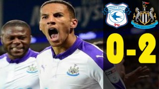 Cardiff City vs Newcastle United 0 - 2 Highlights  28.04.2017  HD