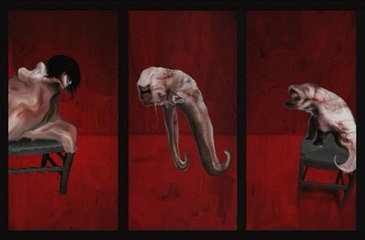 Triptyque (d'après Francis Bacon)