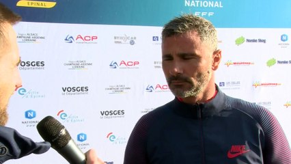 Interview de Michel ESTEVAN entraîneur de Châteauroux...