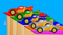 Learn Colors for Children with Lightning McQueen Cars - Educational Video _ Color Liquids Cars Toys-gn9VH9BJms0