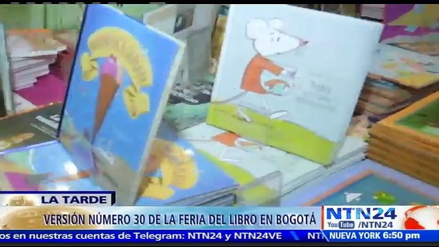 “La feria contará con aproximadamente 500 expositores nacionales e internacionales”: Andrés González, jefe de proyecto de la Feria Internacional del Libro, a NTN24