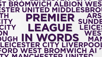 EPL in words - week 34 preview