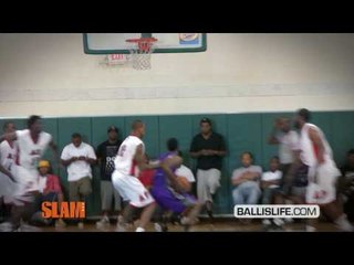 Brandon Jennings Playing @ The LA Drew League