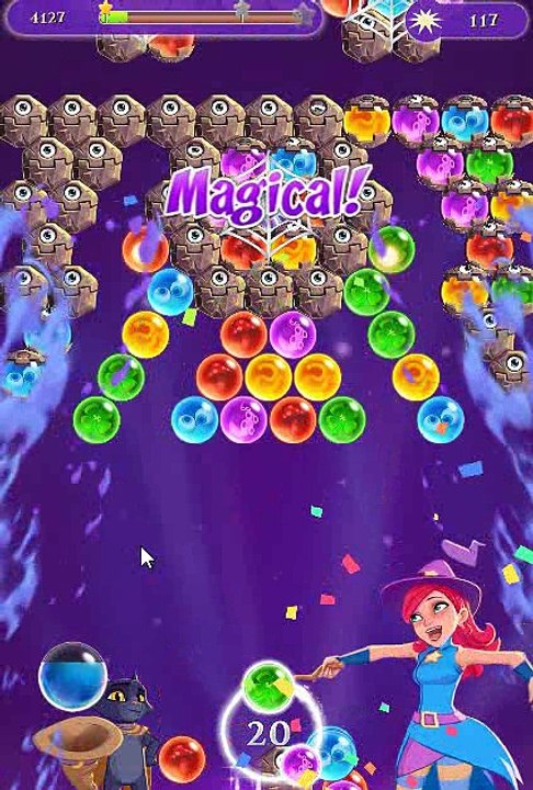 Bubble Witch  Saga 3 Treasure Cave Challenge  Level 2