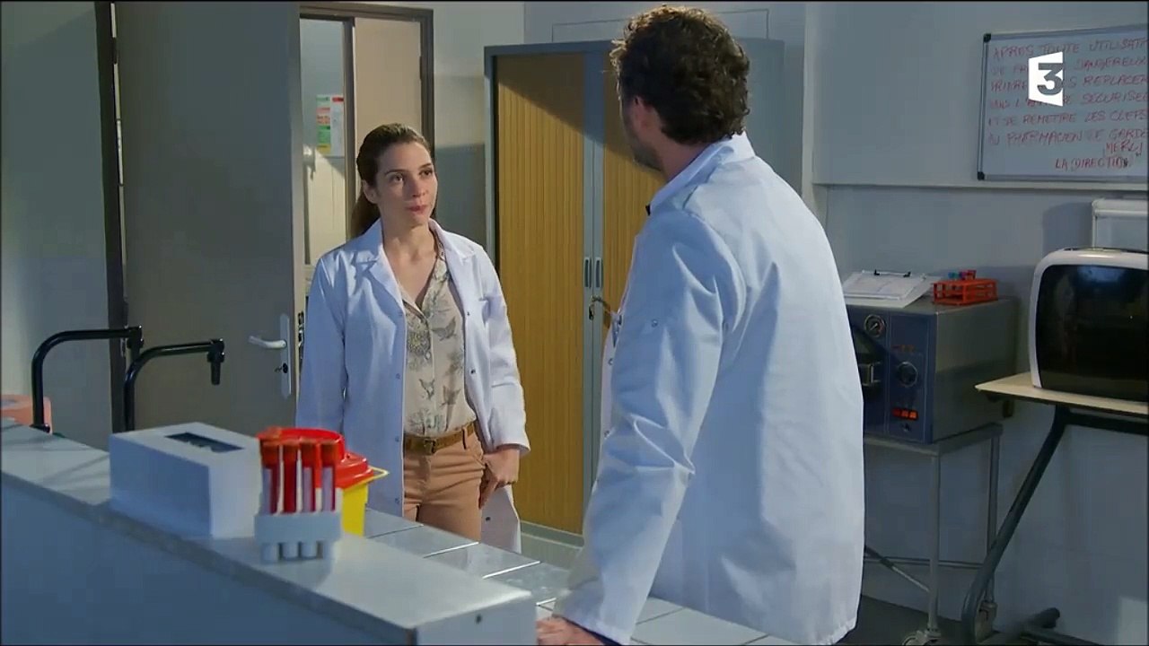 Passage de Plus belle la Vie Episode 3265 Marie Hennerez
