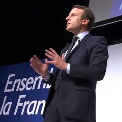 Macron attaque Très sévèrement Jean Luc Mélenchon