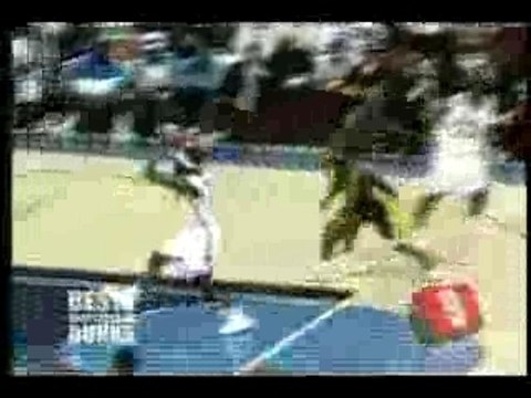 Baron Davis Dunks on O'Neal